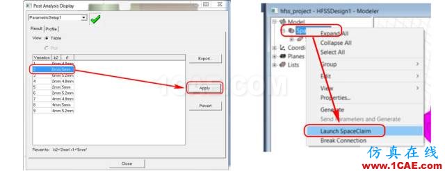 技術(shù)分享 | SpaceClaim與HFSS幾何參數(shù)雙向互動(dòng)HFSS培訓(xùn)課程圖片11